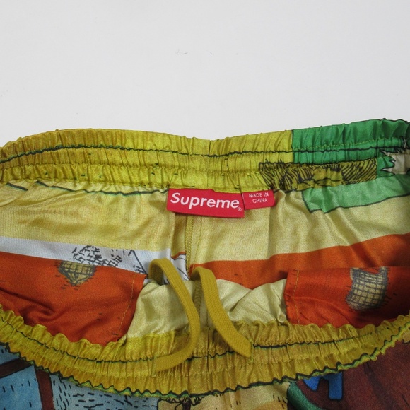 Supreme Men's Ronin Silk Short Gold Size S - Picture 3 of 12